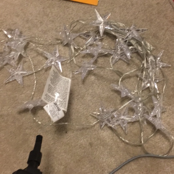 ✨NEW Rainbow string of star lights IKEA✨